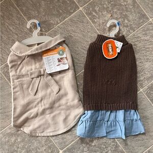Size Medium BNWT pet clothes.